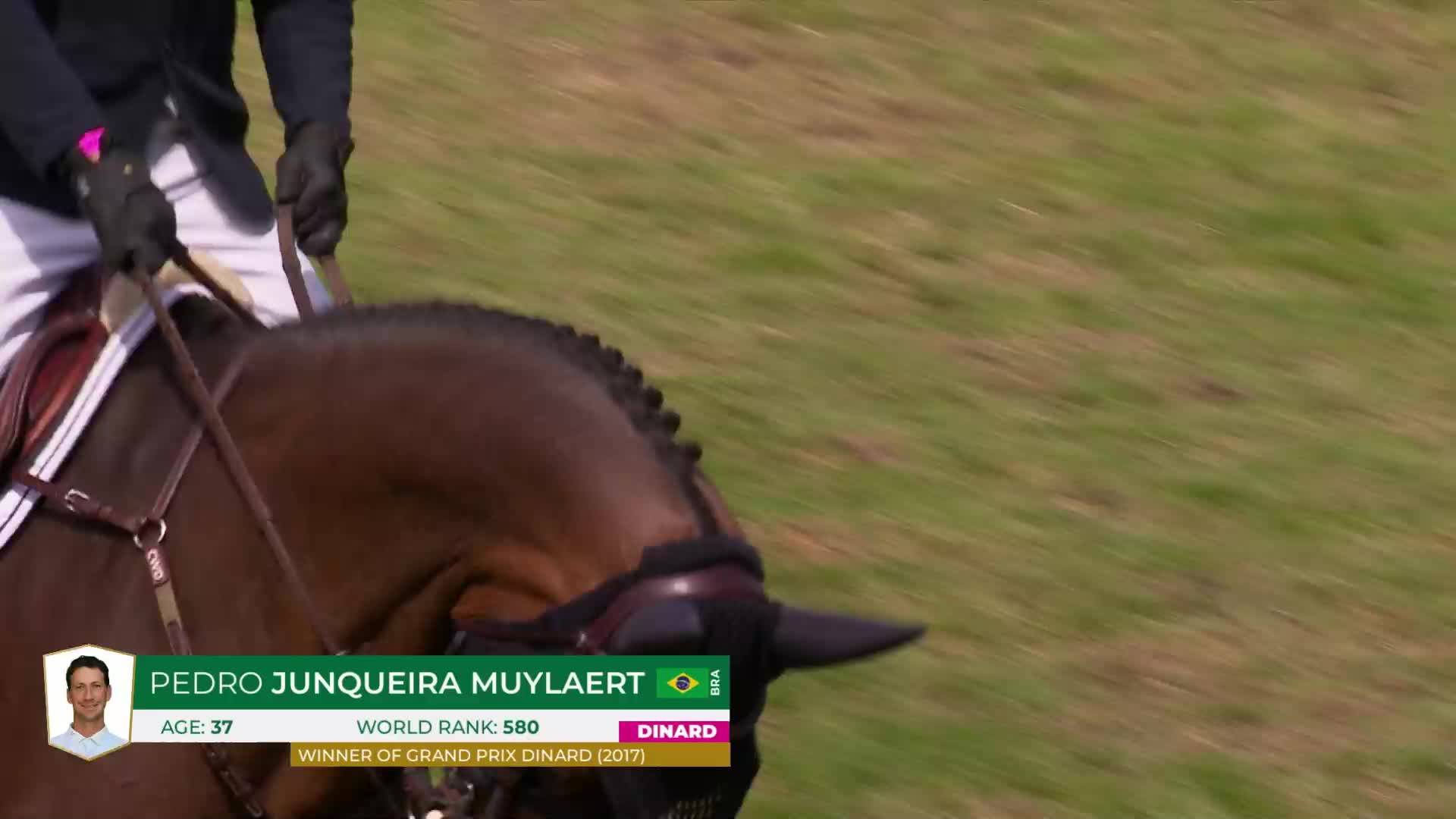 Pedro Junqueira Muylaert with Quax 76 - CSI 5* Dinard 2024 - Initial round