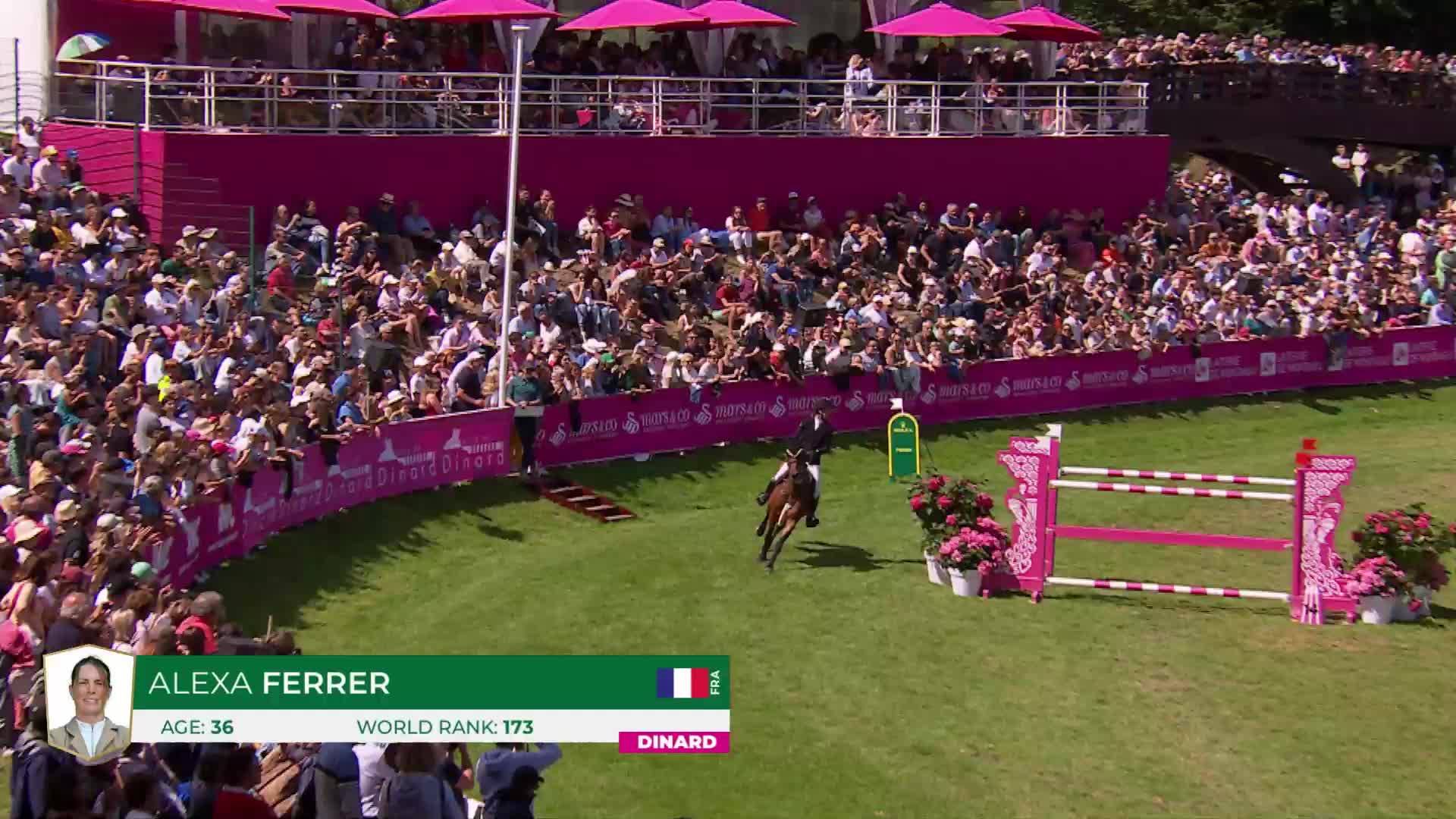 Alexa Ferrer with Vitalhorse Naiade d'Elsendam Z - CSI 5* Dinard 2024 - Initial round
