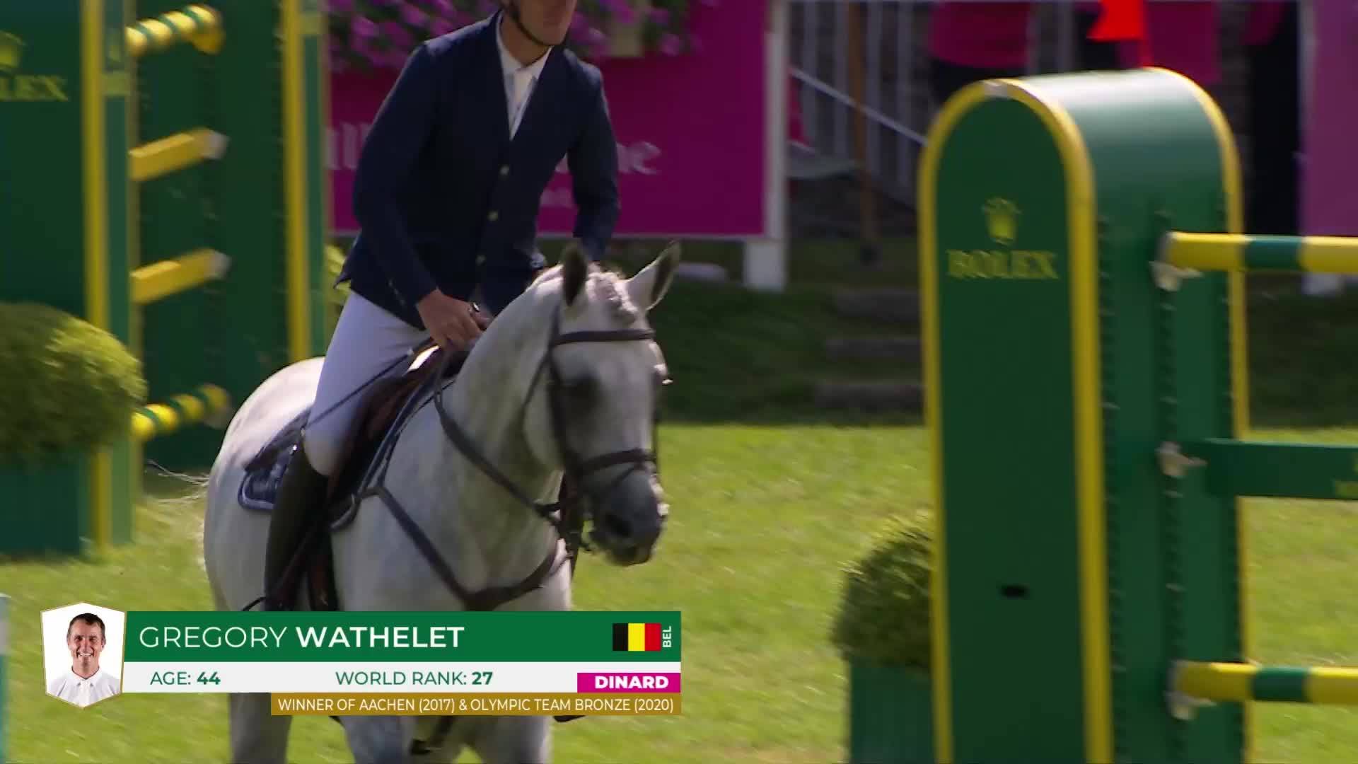 Gregory Wathelet with Fahrenheit de Vains - CSI 5* Dinard 2024 - Initial round
