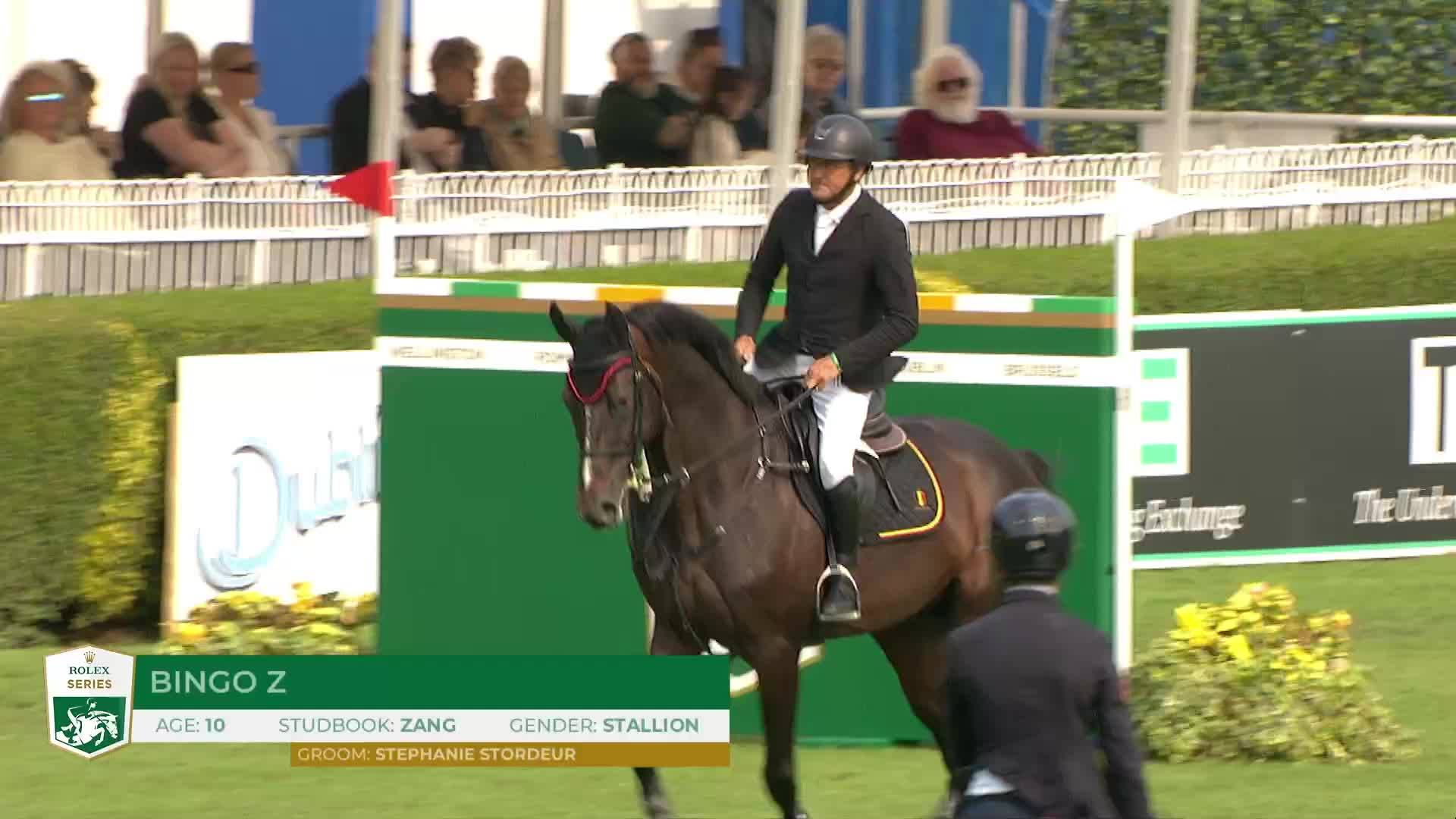 Rodrigo Pessoa with Major Tom - Dublin Horse Show 2025 - Round 1