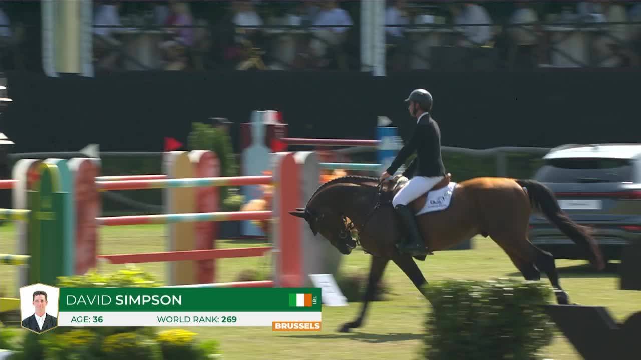 David Simpson with Pjotr Van de Kruishoeve - Brussels Stephex Masters 2024 - Round 1