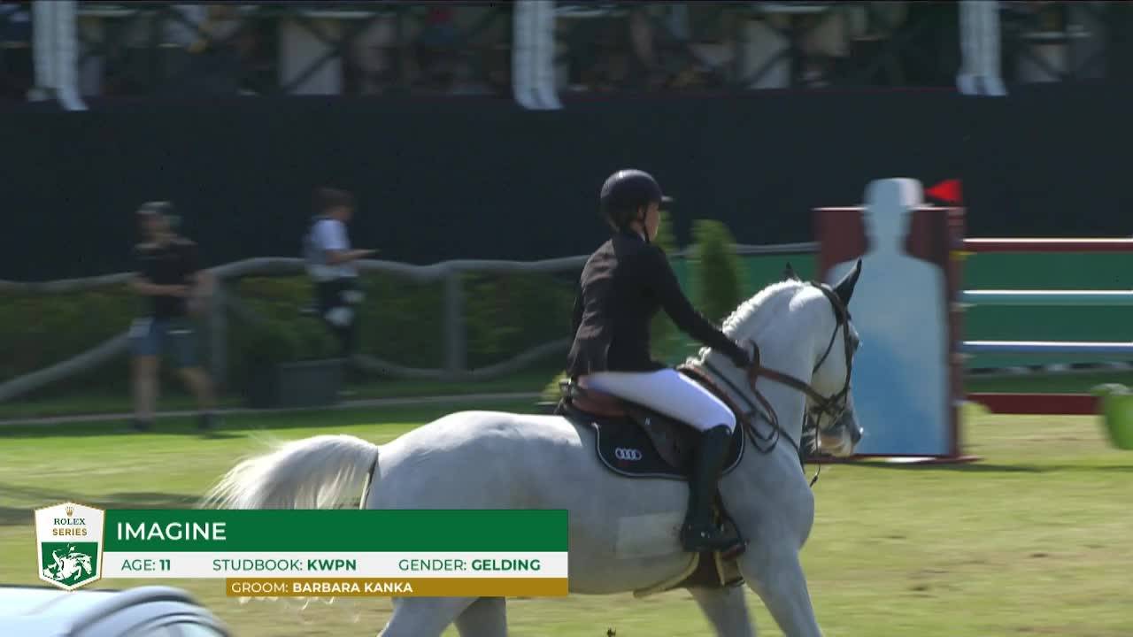 Kim Emmen with Imagine - Brussels Stephex Masters 2024 - Round 1