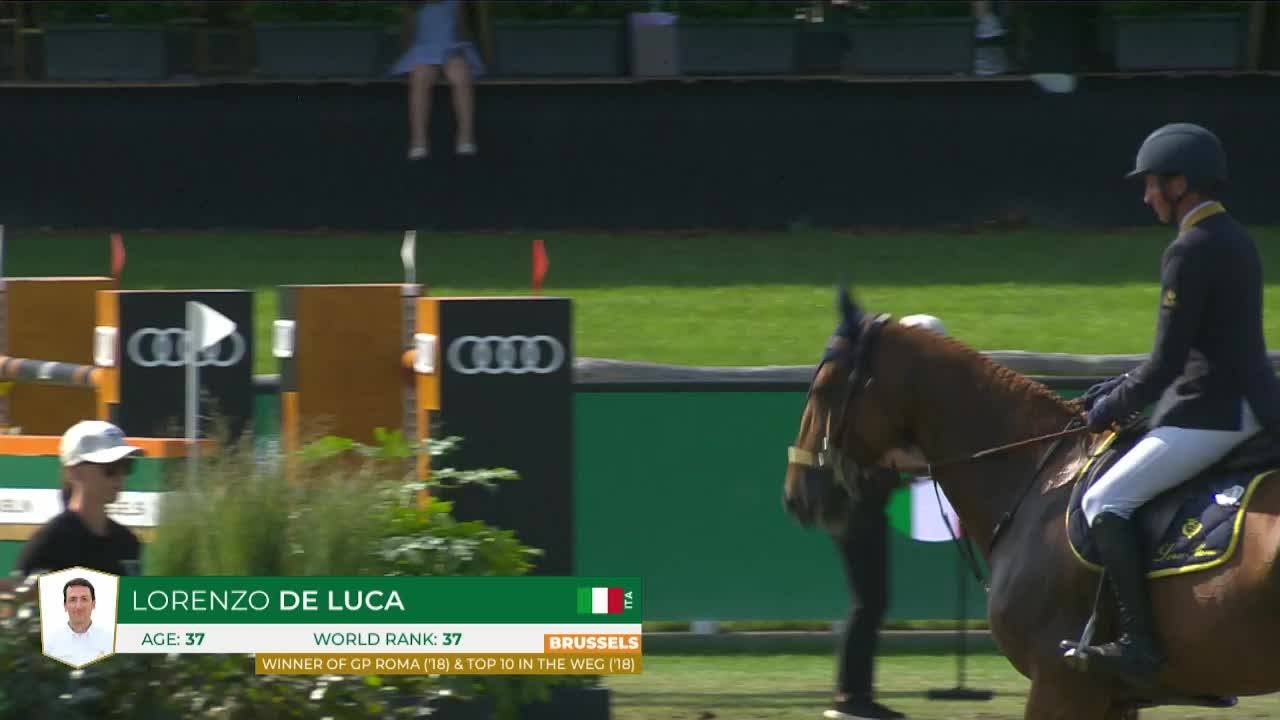 Lorenzo De Luca with Denver de Talma - Brussels Stephex Masters 2024 - Round 1