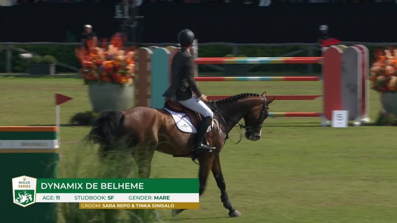 Steve Guerdat with Dynamix de Belheme - Brussels Stephex Masters 2024 - Round 1