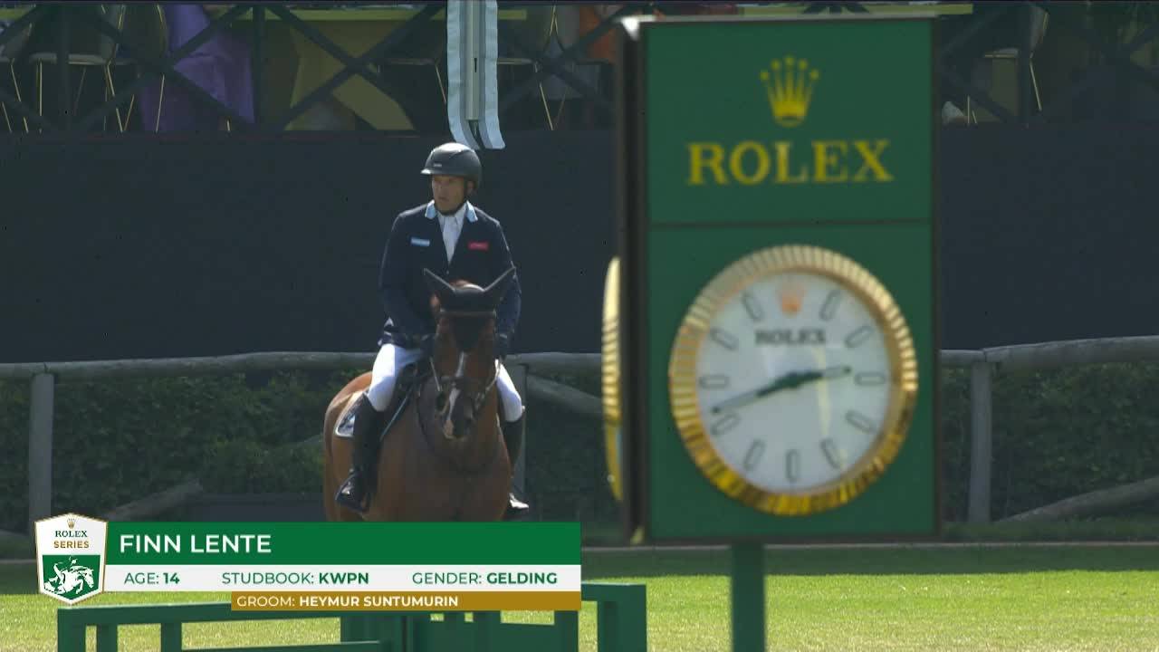 José María (jr) Larocca with Finn Lente - Brussels Stephex Masters 2024 - Round 1