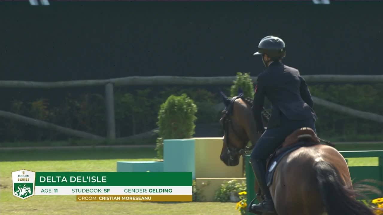 Giulia Martinengo Marquet with Delta Del'isle - Brussels Stephex Masters 2024 - Round 1