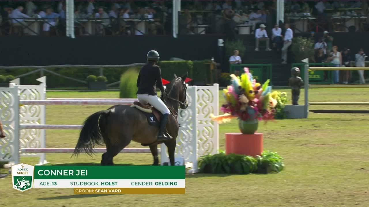 Martin Fuchs with Conner Jei - Brussels Stephex Masters 2024 - Round 1