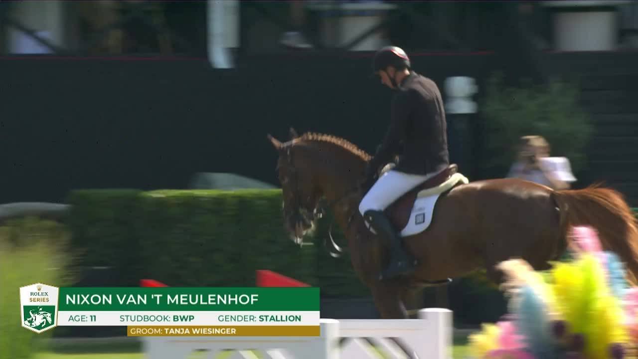 Jos Verlooy with Nixon Van 'T Meulenhof - Brussels Stephex Masters 2024 - Round 1