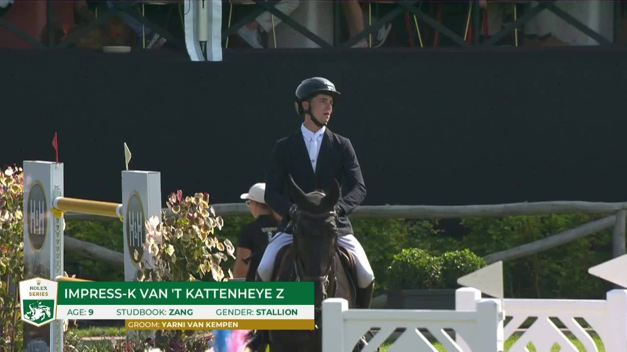 Thibeau Spits with Impress-k Van 'T Kattenheye Z - Brussels Stephex Masters 2024 - Round 1