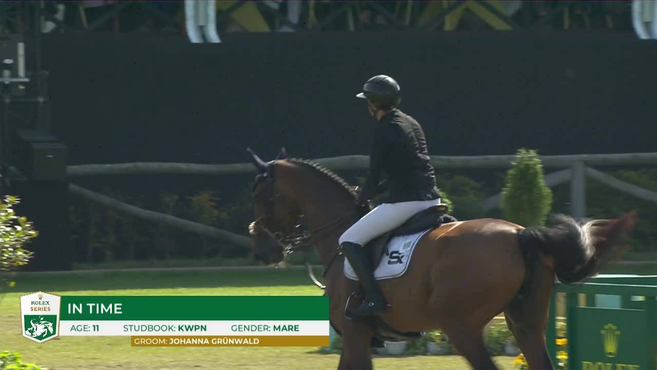 Kendra Claricia Brinkop with In Time - Brussels Stephex Masters 2024 - Round 1