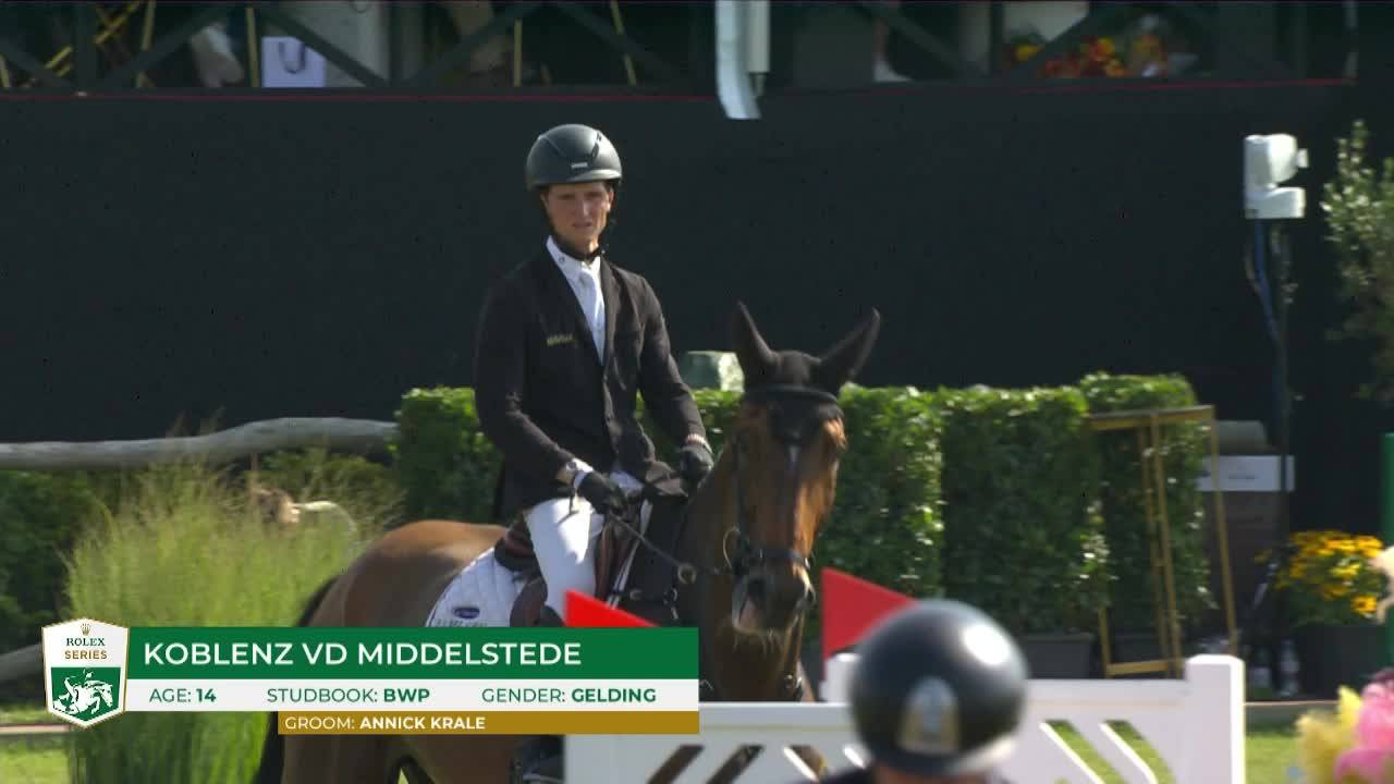 Robert Murphy with Koblenz Vd Middelstede - Brussels Stephex Masters 2024 - Round 1