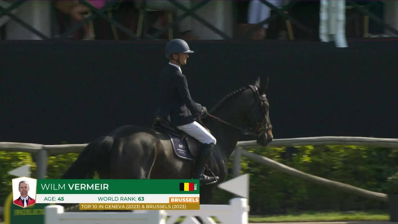 Wilm Vermeir with Iq Van Het Steentje - Brussels Stephex Masters 2024 - Round 1