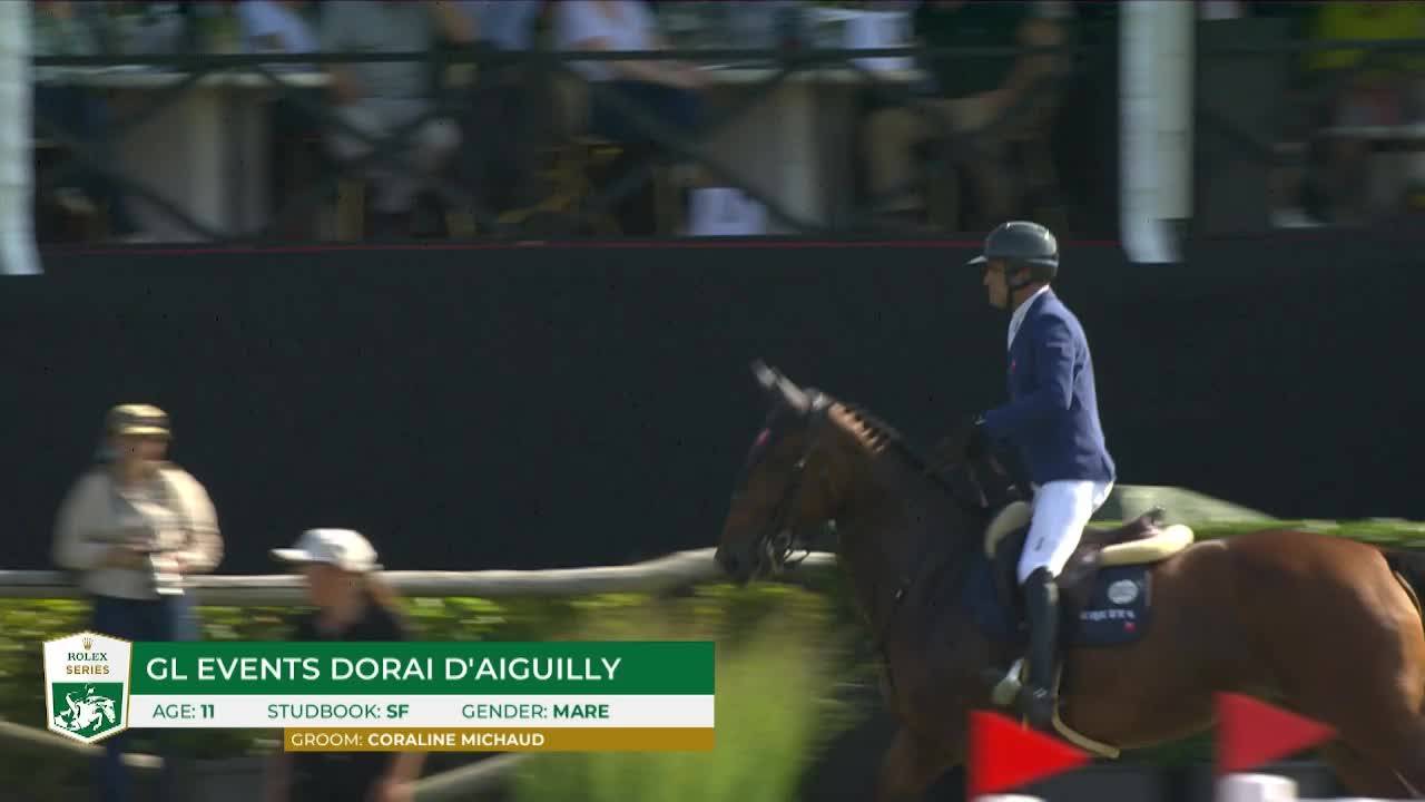 Olivier Perreau with GL events Dorai d'Aiguilly - Brussels Stephex Masters 2024 - Round 1