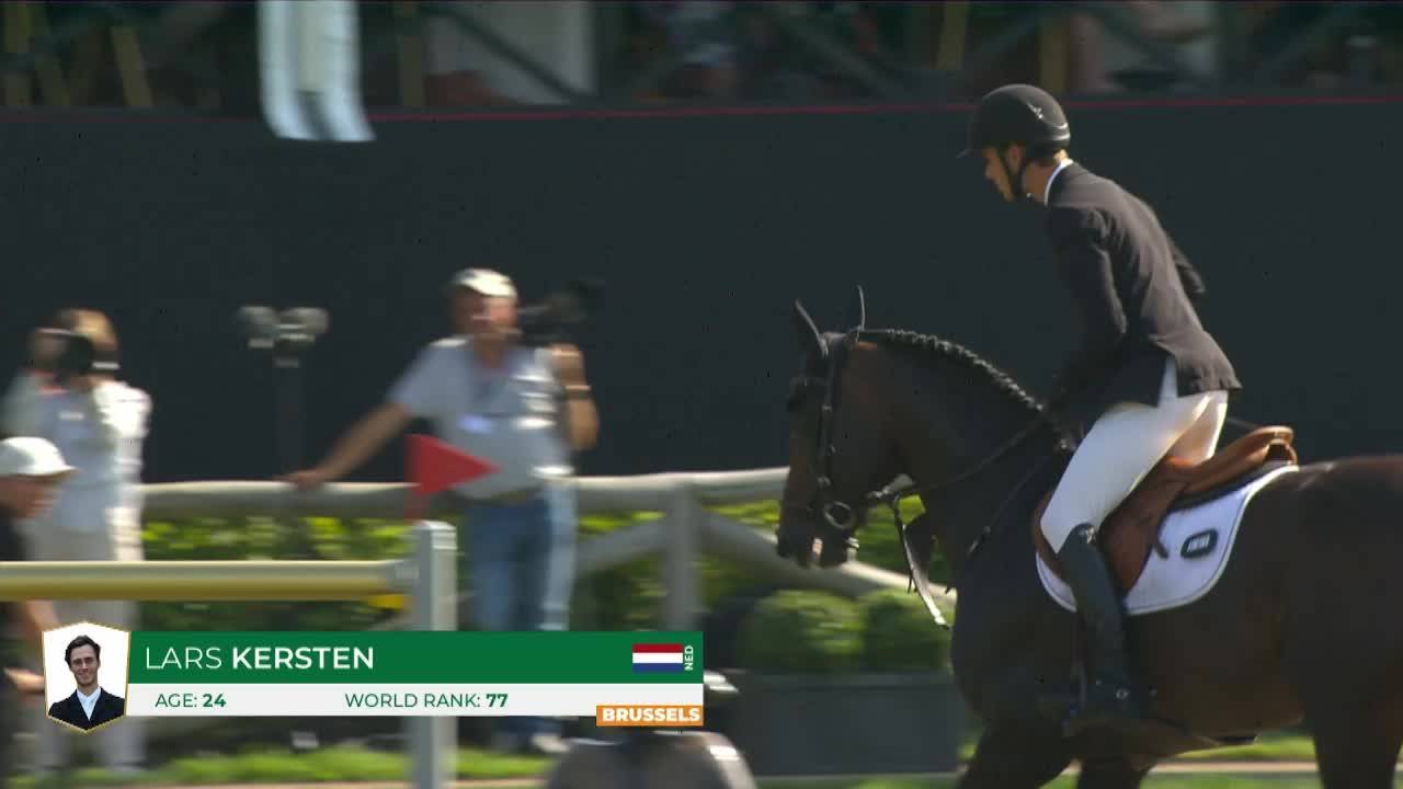 Lars Kersten with Funky Fred Marienshof Z - Brussels Stephex Masters 2024 - Round 1