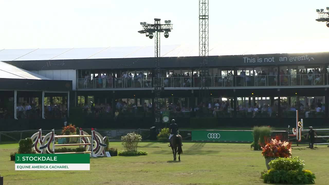 Joseph Stockdale with Equine America Cacharel - Brussels Stephex Masters 2024 - Round 2