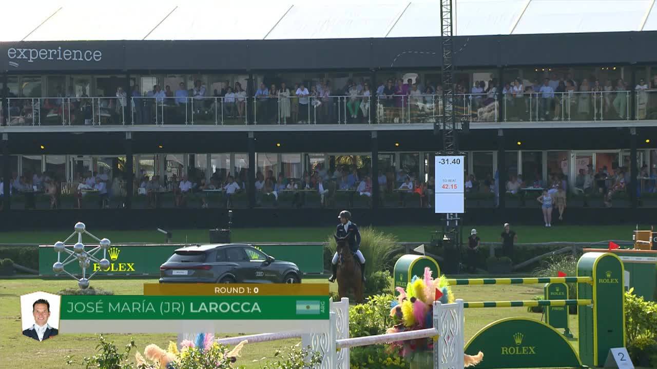 José María (jr) Larocca with Finn Lente - Brussels Stephex Masters 2024 - Round 2