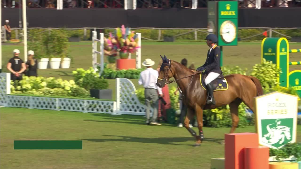 Lorenzo De Luca with Denver de Talma - Brussels Stephex Masters 2024 - Round 2