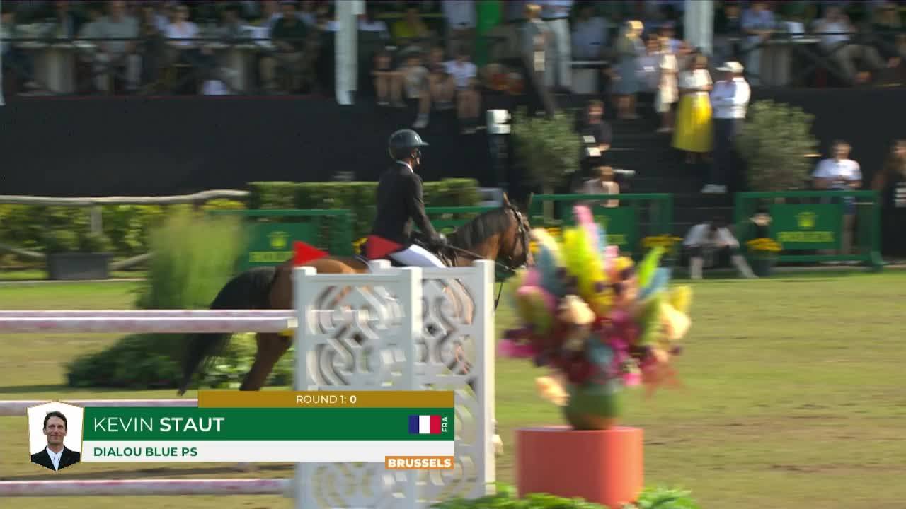 Kevin Staut with Dialou Blue Ps - Brussels Stephex Masters 2024 - Round 2