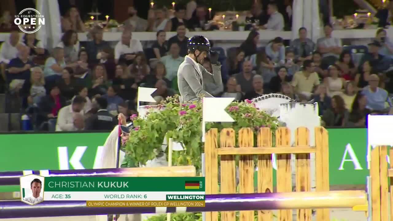 Christian Kukuk with Checker 47 - CSI 5* Wellington 2025 - Round 1