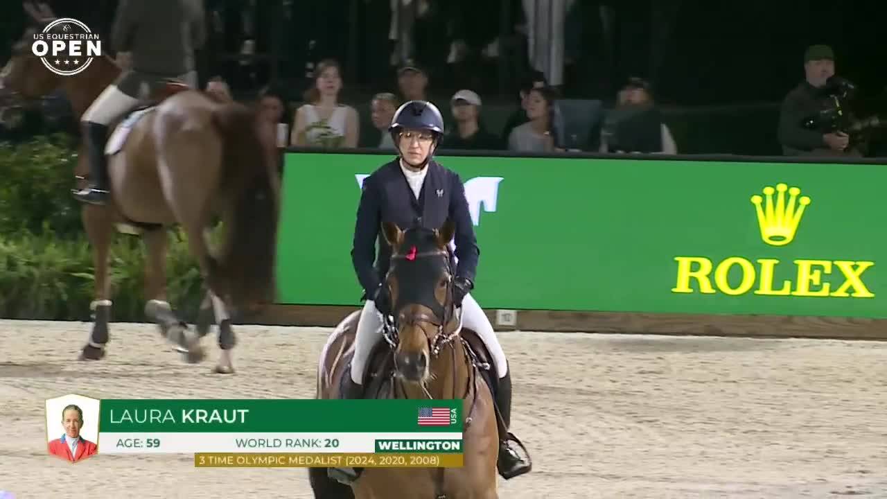 Laura Kraut with Bisquetta - CSI 5* Wellington 2025 - Jump-Off