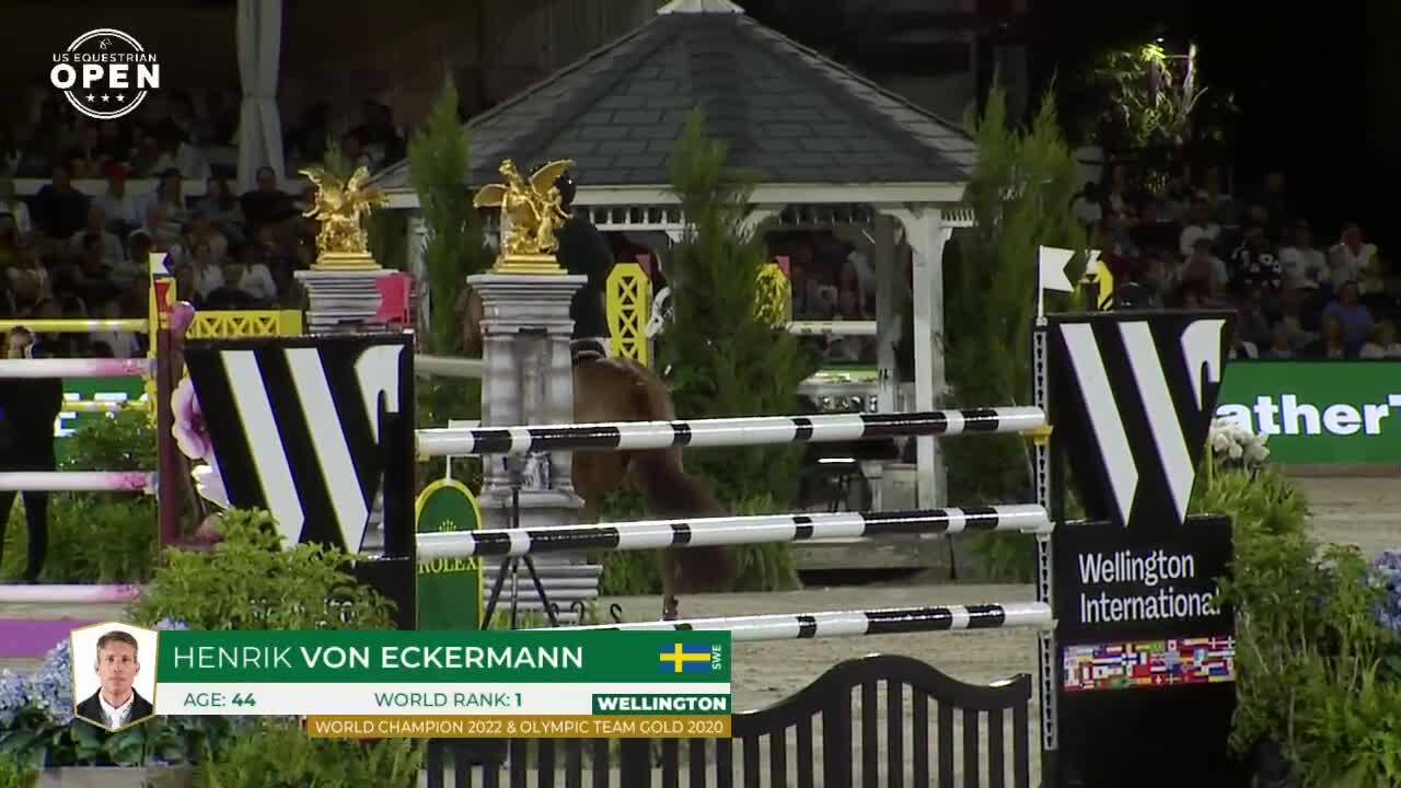Henrik Von Eckermann with King Edward - CSI 5* Wellington 2025 - Round 1