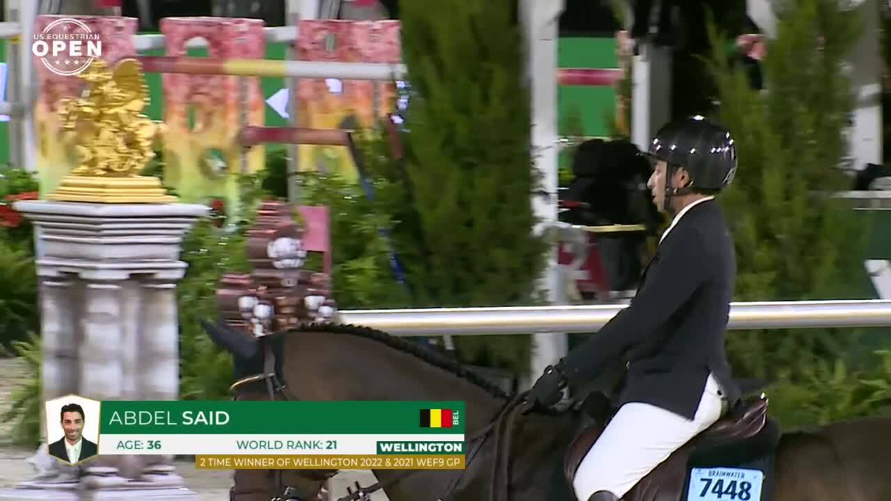 Abdel Said with Quaker Brimbelles Z - CSI 5* Wellington 2025 - Round 1
