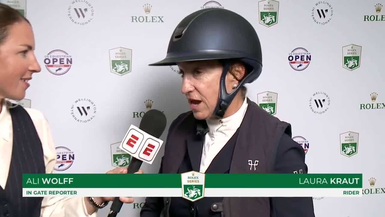 Sophie Hinners with Iron Dames Combella - CSI 5* Wellington 2025 - Round 1