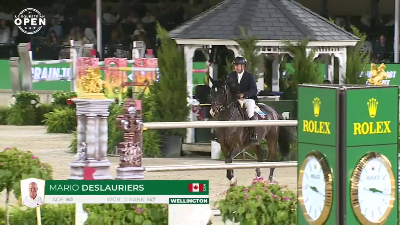Mario Deslauriers with Emerson - CSI 5* Wellington 2025 - Round 1