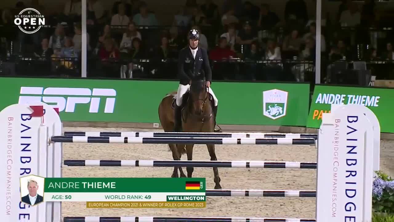 Andre Thieme with Paule S - CSI 5* Wellington 2025 - Round 1