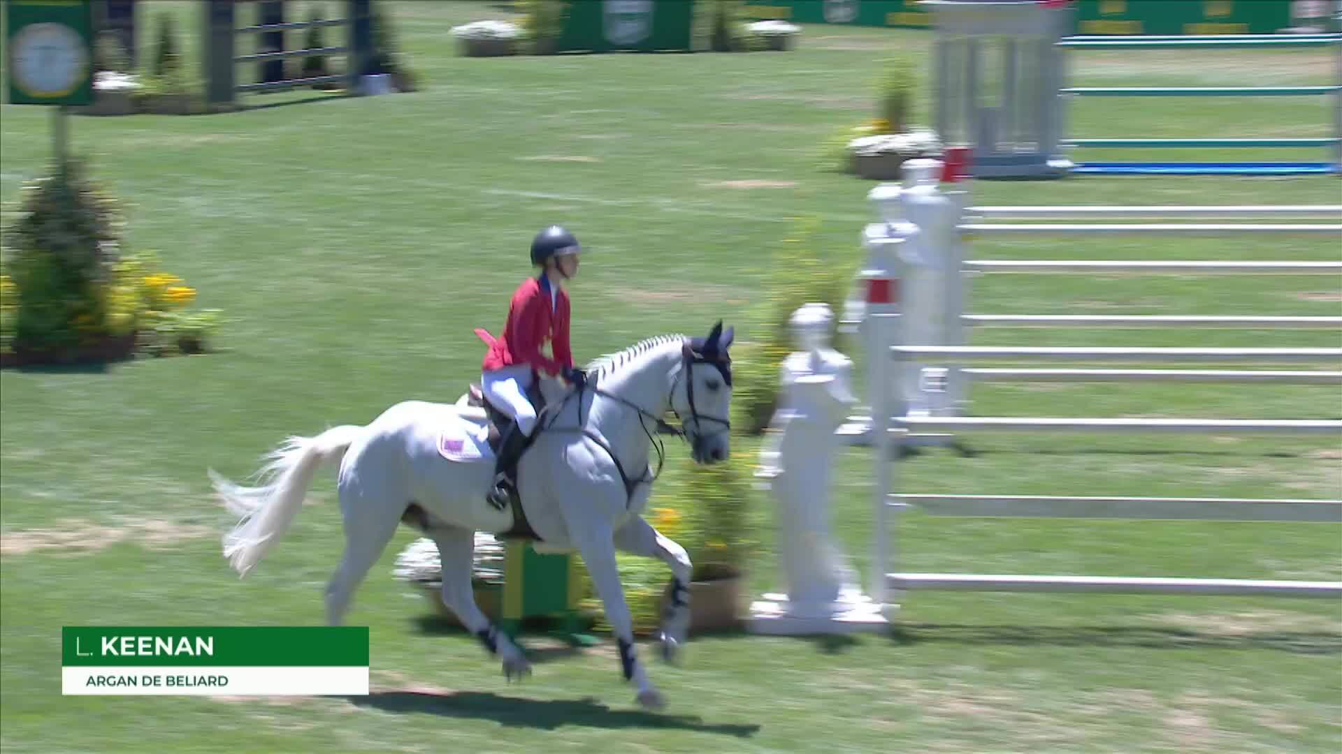 Lillie Keenan with Argan de Beliard - CSIO 5* Rome 2025 - Round 1