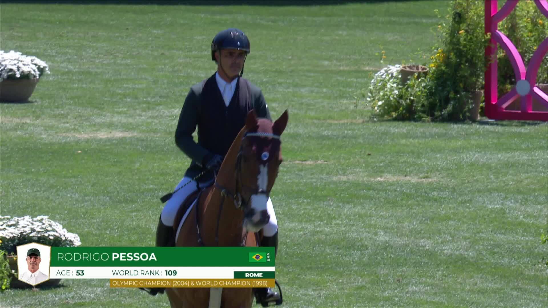 Rodrigo Pessoa with Major Tom - CSIO 5* Rome 2025 - Round 1