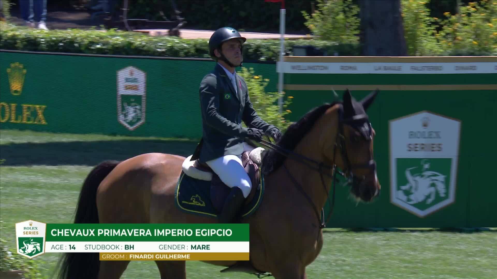 Stephan De Freitas Barcha with Chevaux Primavera Imperio Egipcio - CSIO 5* Rome 2025 - Round 1
