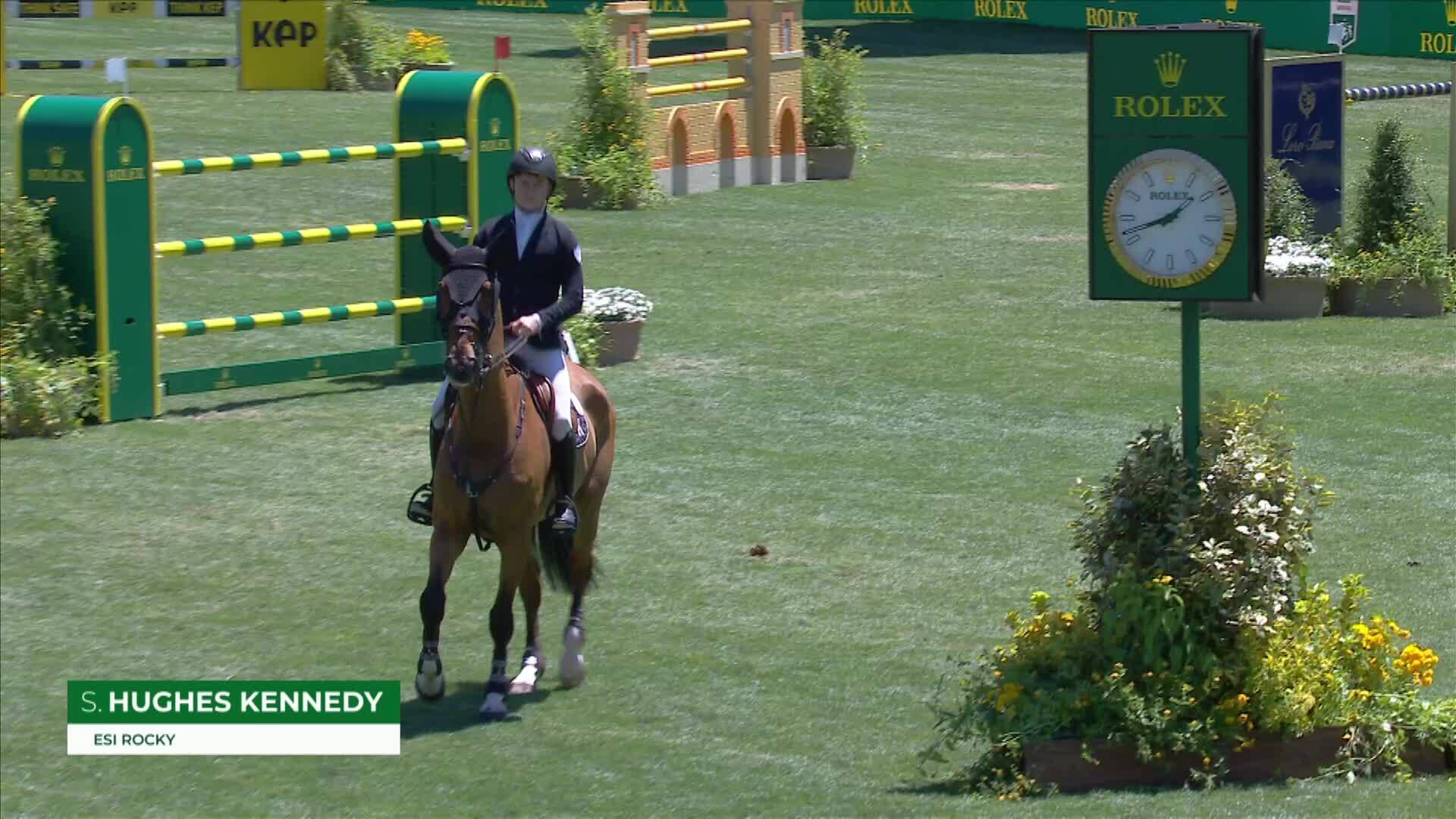 Seamus Hughes Kennedy with Esi Rocky - CSIO 5* Rome 2025 - Round 1
