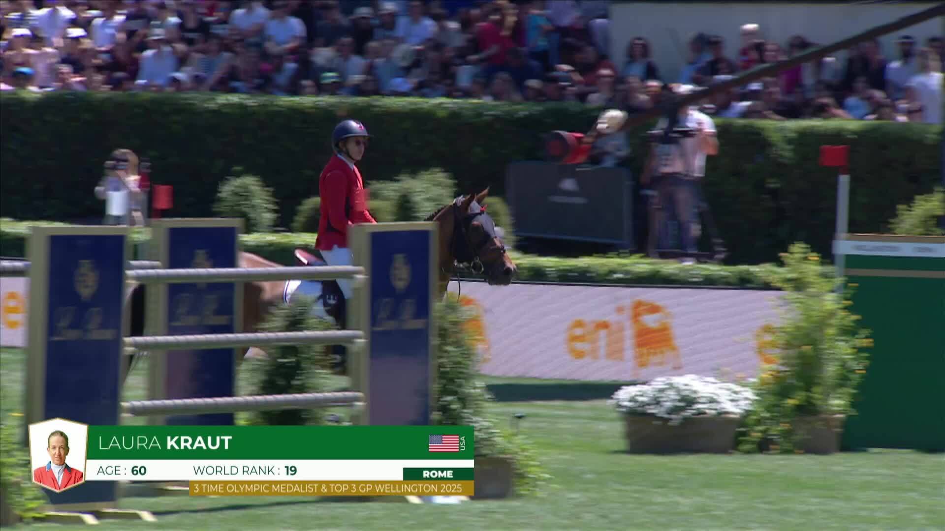 Laura Kraut with Bisquetta - CSIO 5* Rome 2025 - Round 1