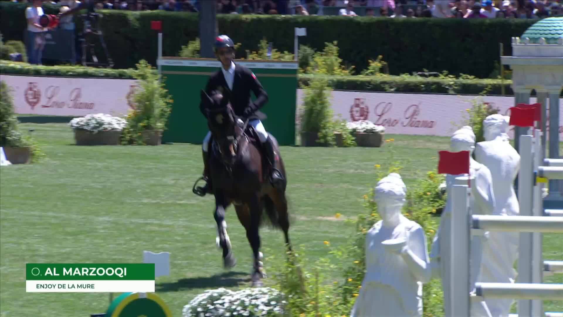 Omar Abdul Aziz Al Marzooqi with Enjoy de la Mure - CSIO 5* Rome 2025 - Round 1