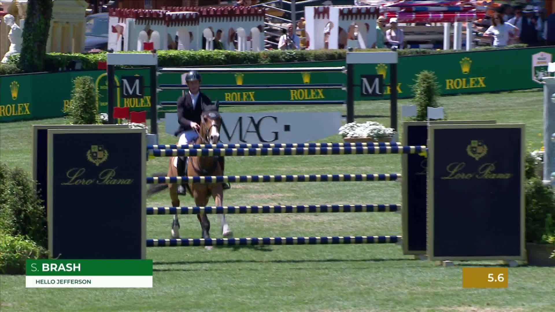 Scott Brash with Hello Jefferson - CSIO 5* Rome 2025 - Round 1