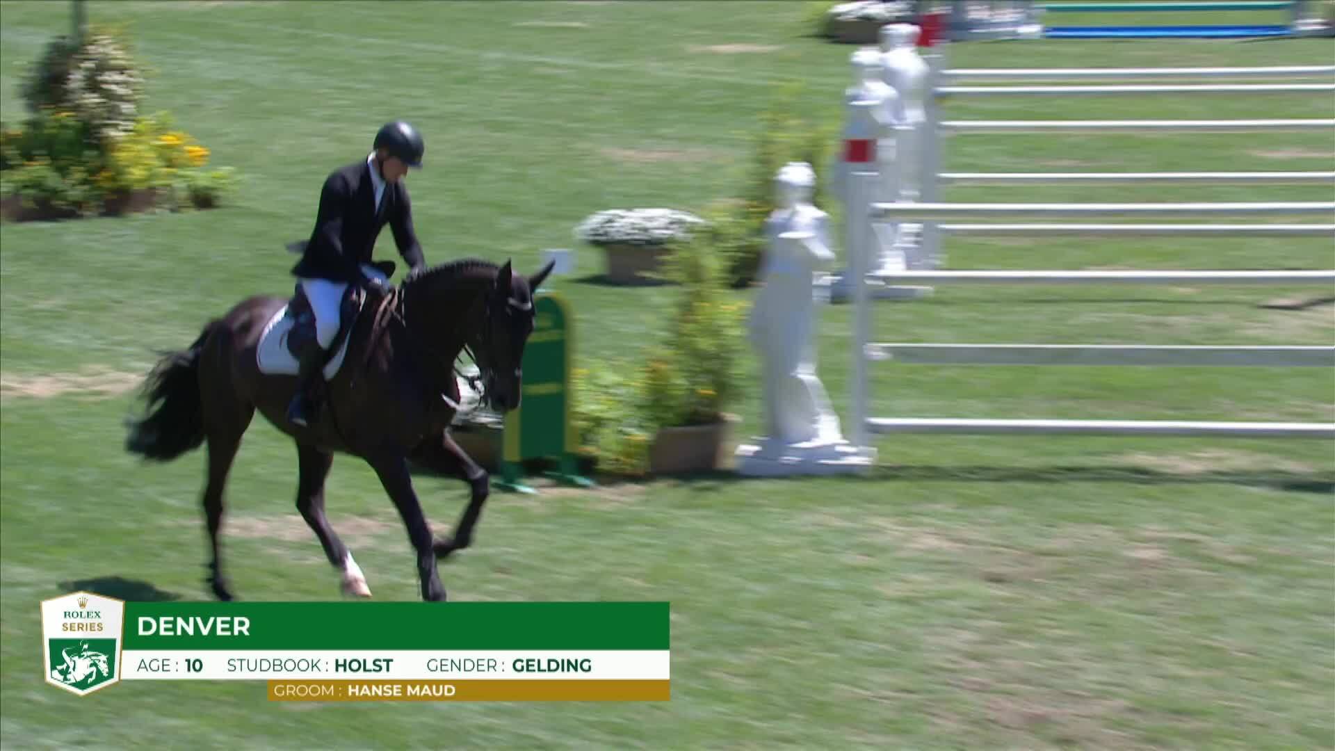 Michael Greeve with Denver - CSIO 5* Rome 2025 - Round 1