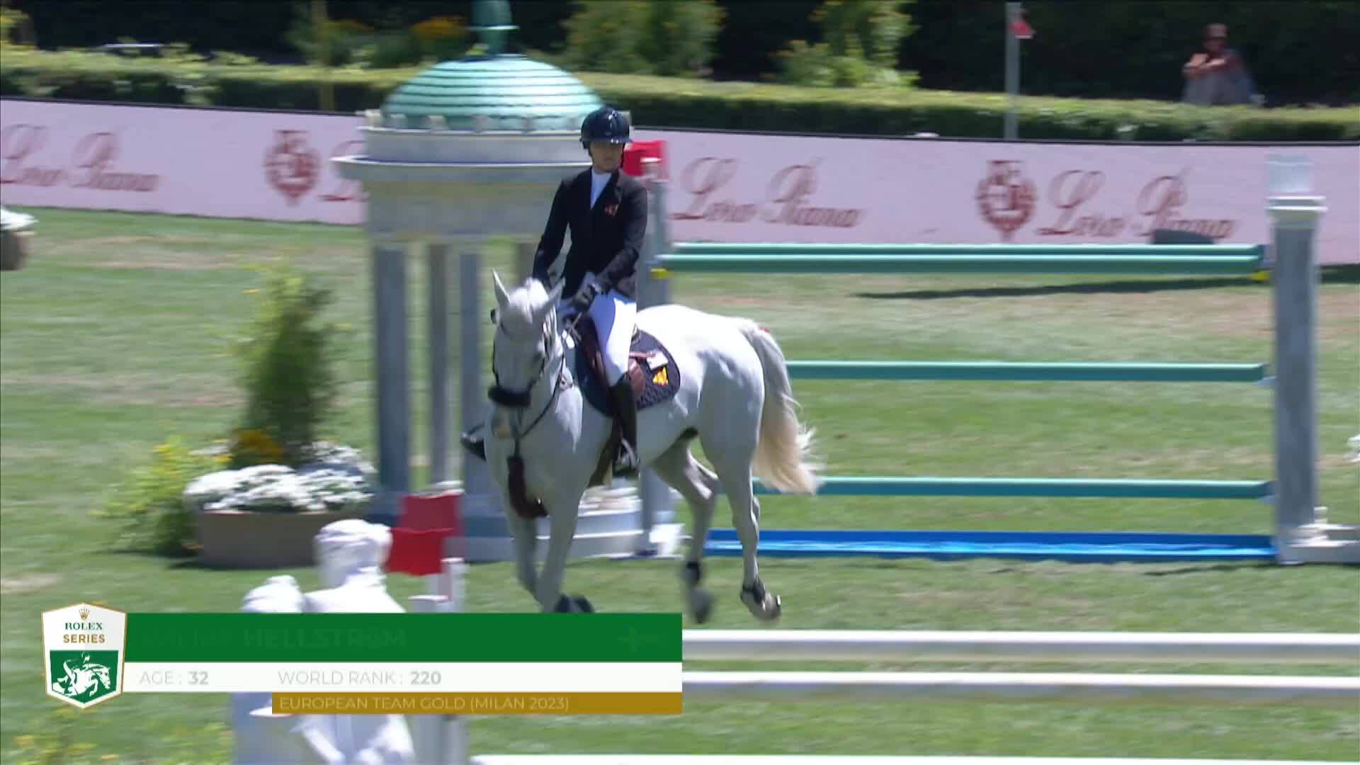 Wilma Hellström with Cicci Bjn - CSIO 5* Rome 2025 - Round 1