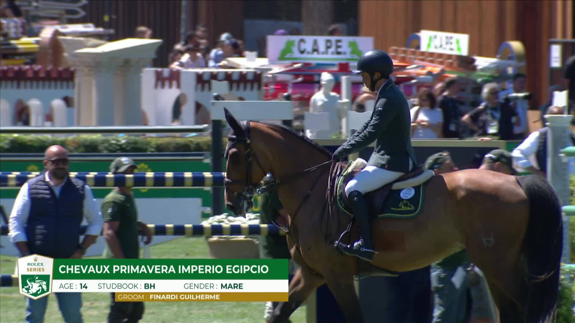 Stephan De Freitas Barcha with Chevaux Primavera Imperio Egipcio - CSIO 5* Rome 2025 - Round 2