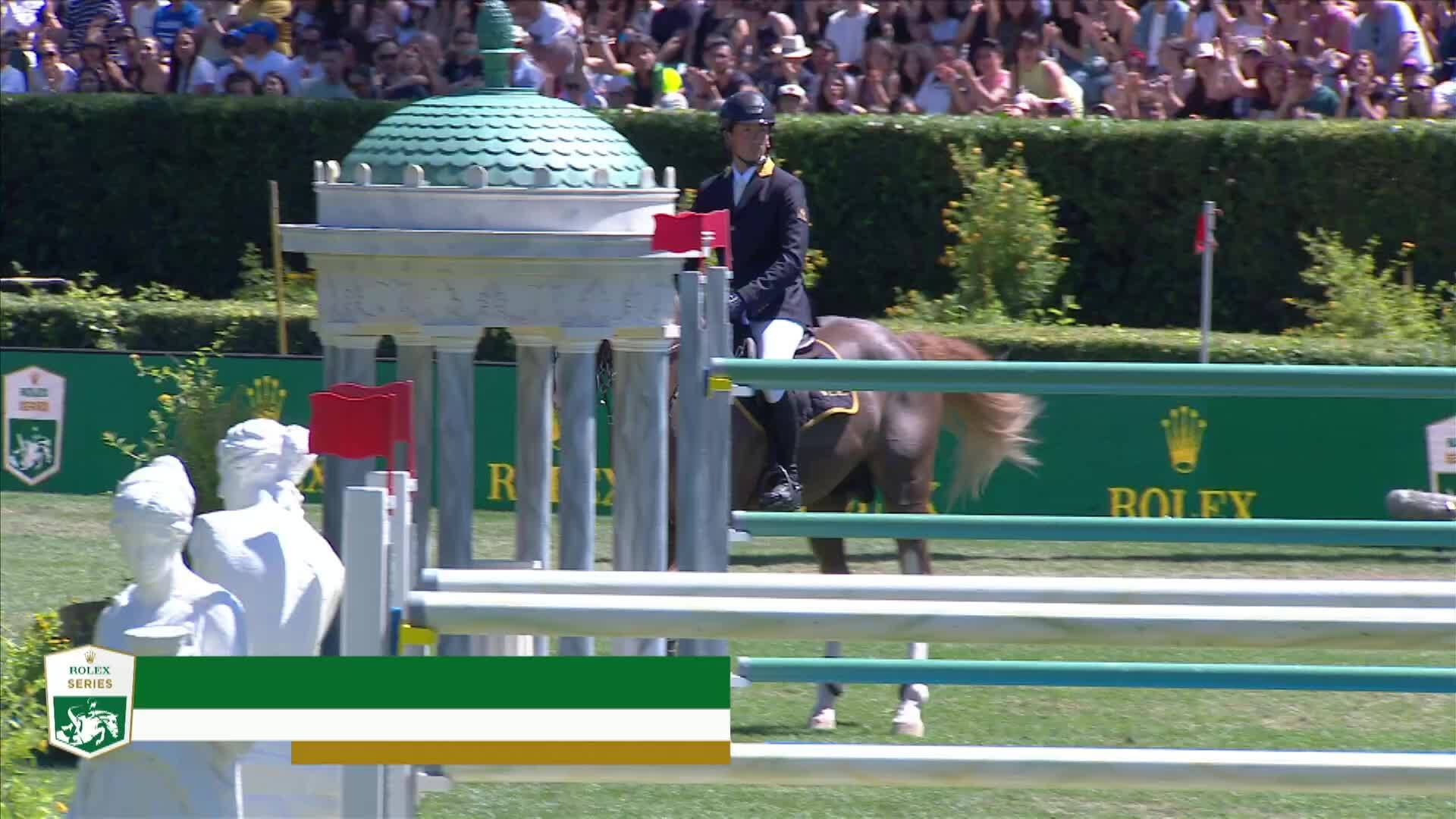 Lorenzo De Luca with Jappeloup - CSIO 5* Rome 2025 - Round 2