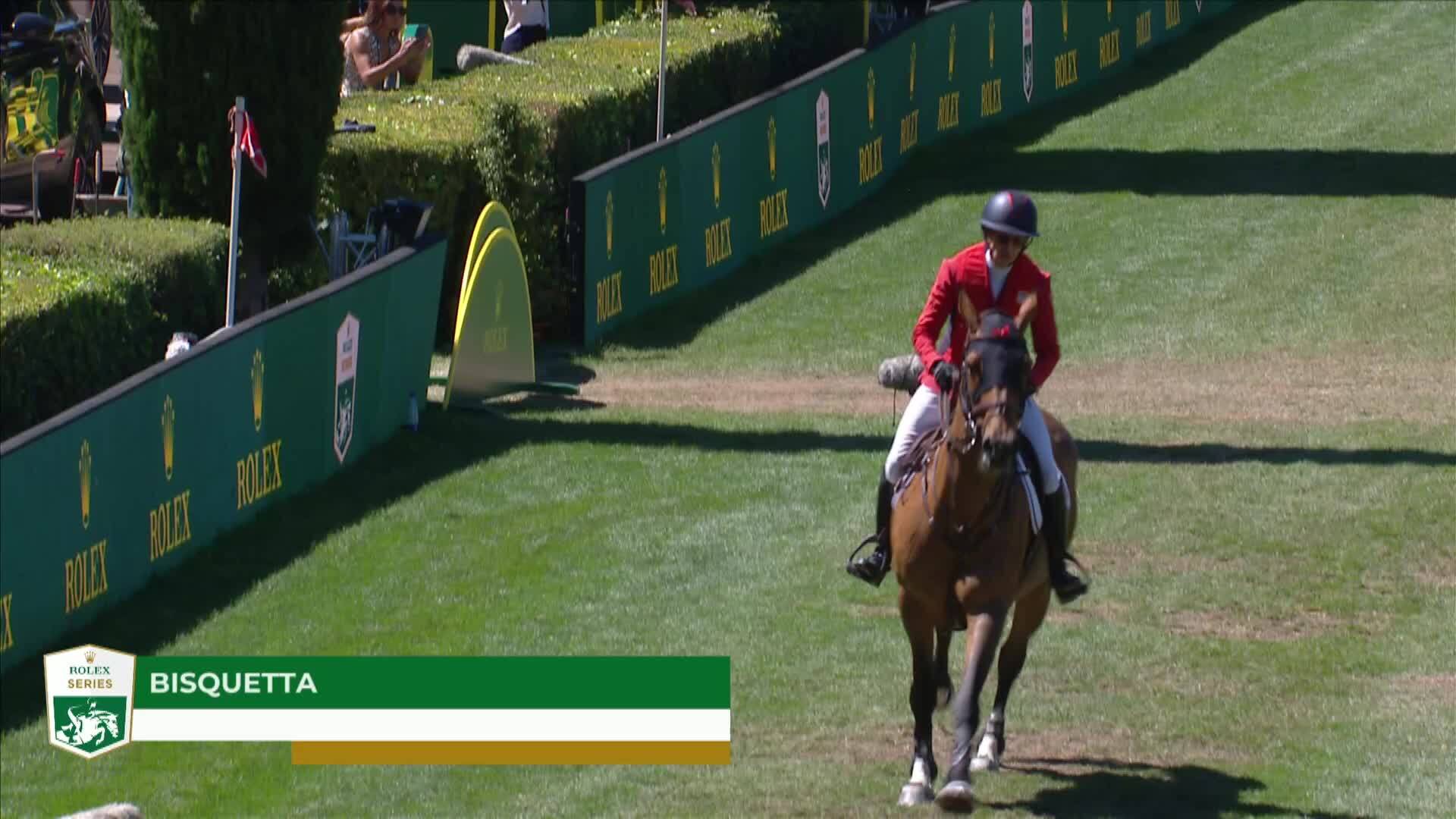 Laura Kraut with Bisquetta - CSIO 5* Rome 2025 - Round 2