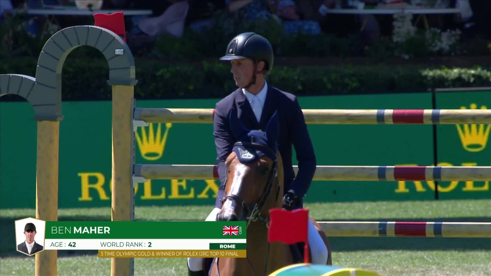 Ben Maher with Point Break - CSIO 5* Rome 2025 - Round 2