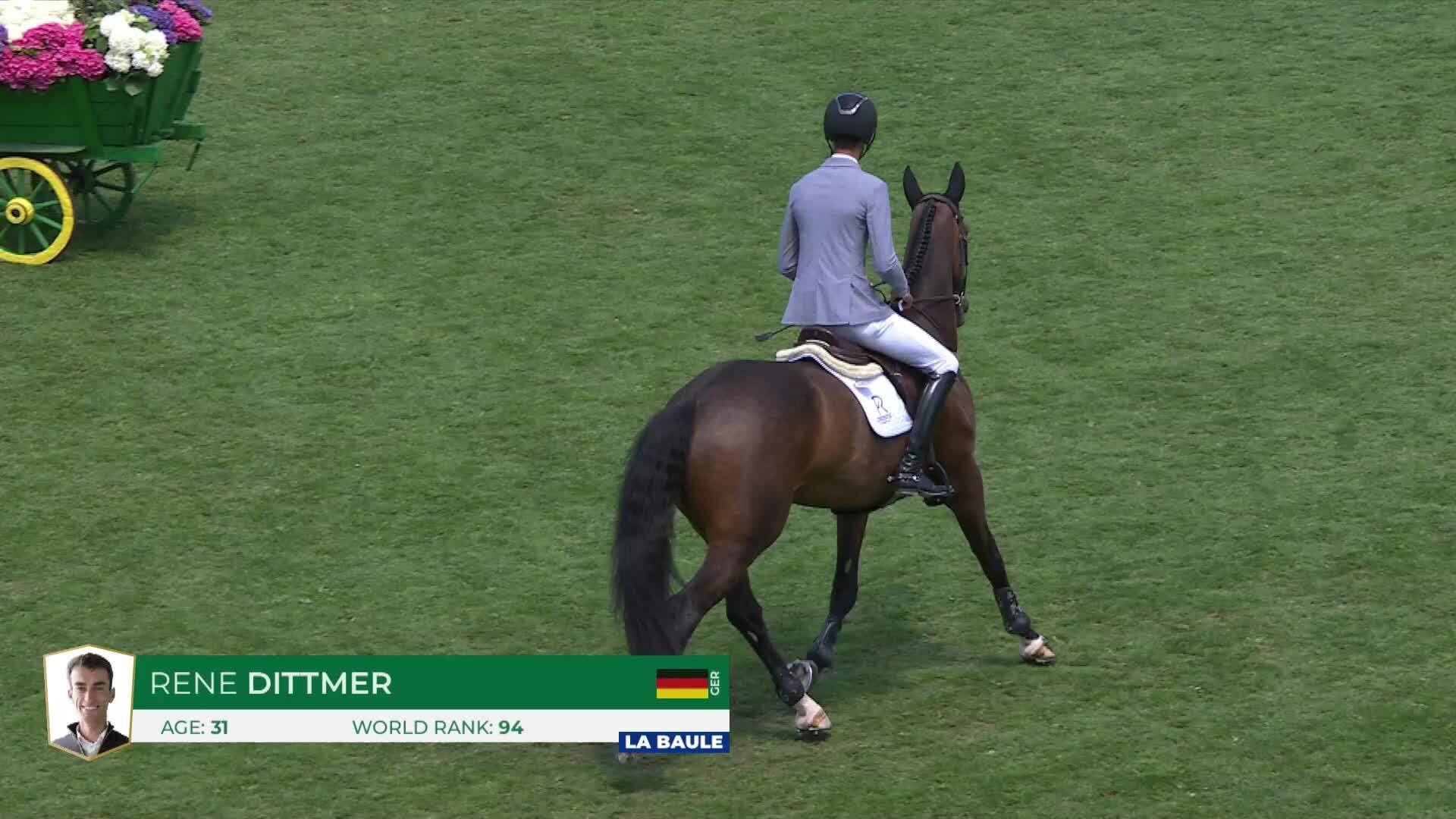 Rene Dittmer with Corsica X - CSIO 5* La Baule 2025 - Round 1