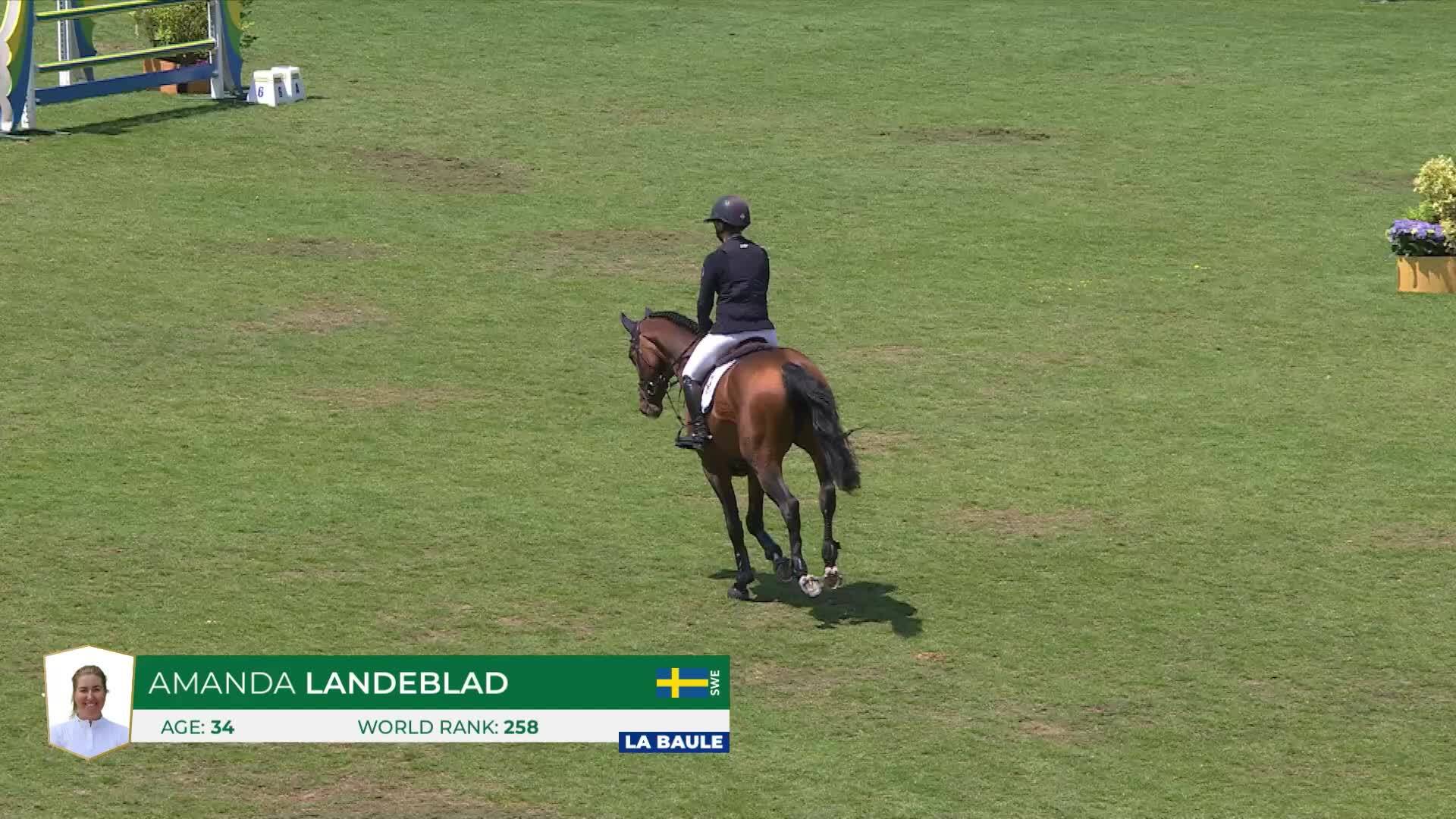 Amanda Landeblad with Springfield 21 - CSIO 5* La Baule 2025 - Round 1