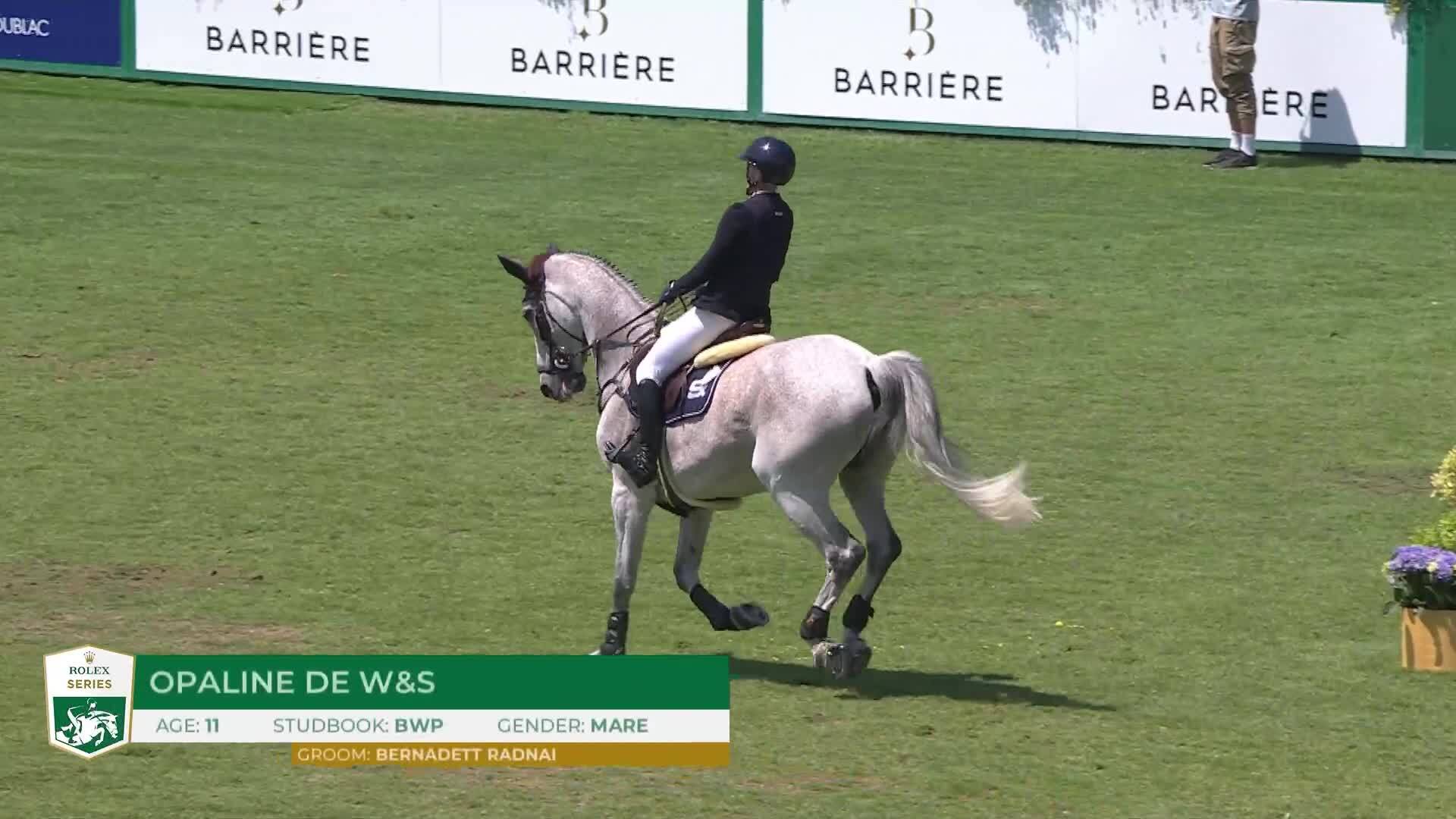 Petronella Andersson with Opaline de W&s - CSIO 5* La Baule 2025 - Round 1