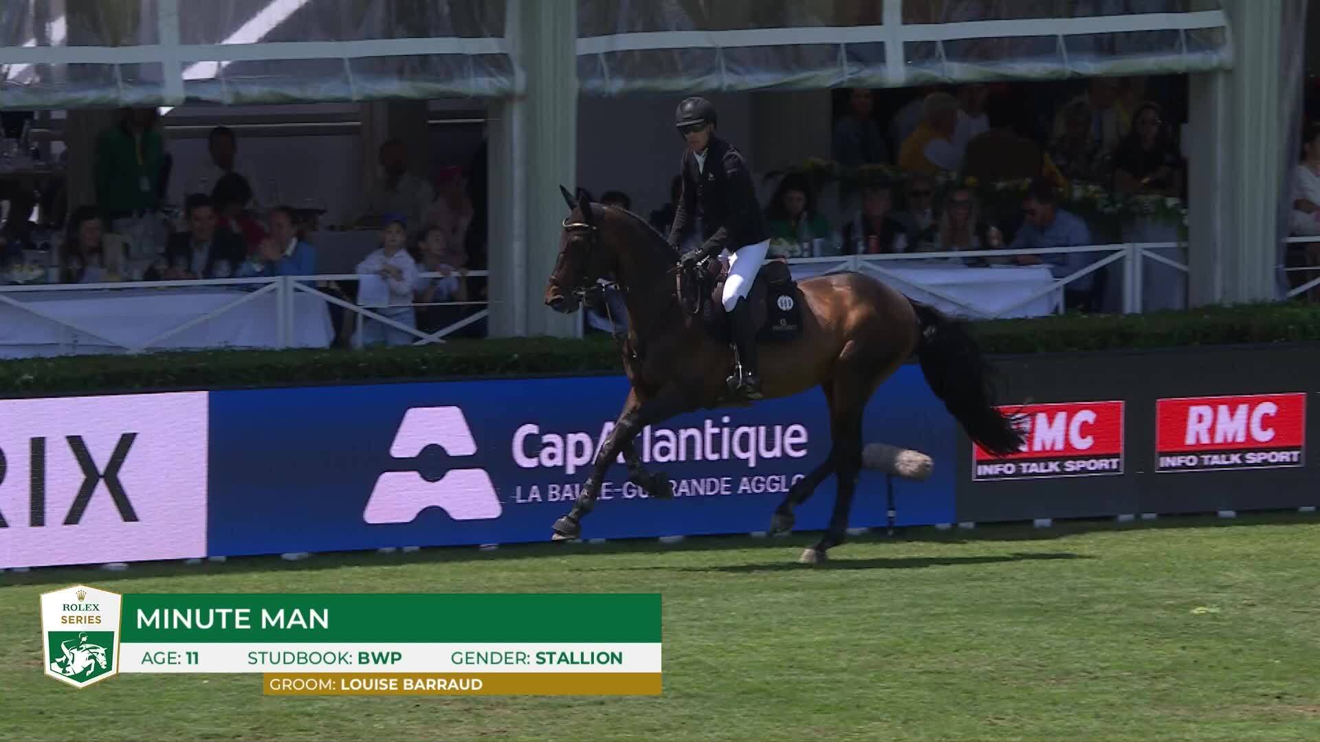 Henrik Von Eckermann with Minute Man - CSIO 5* La Baule 2025 - Round 1