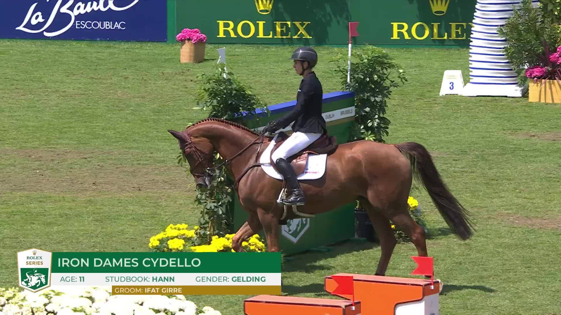 Katrin Eckermann with Iron Dames Cydello - CSIO 5* La Baule 2025 - Round 1