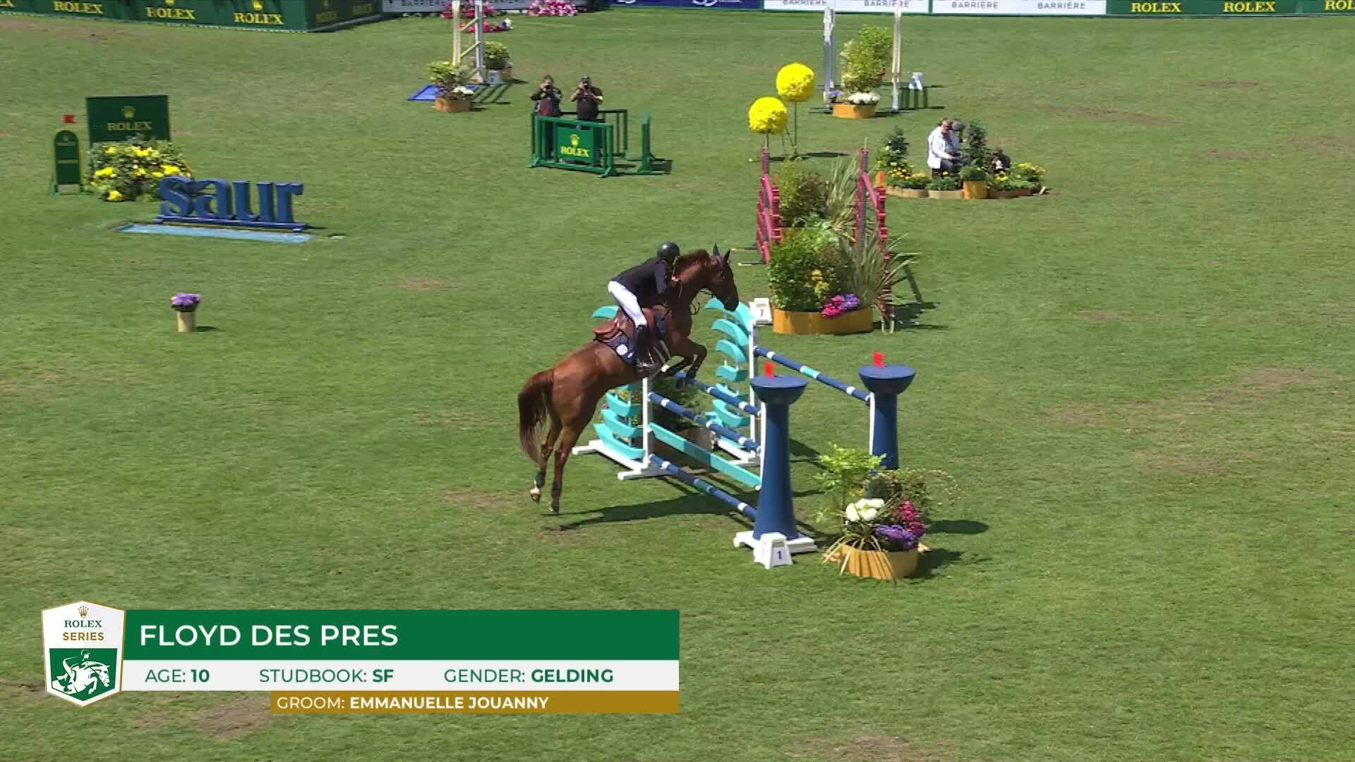 Katrin Eckermann with Iron Dames Cydello - CSI 5* Dinard 2025 - Round 1