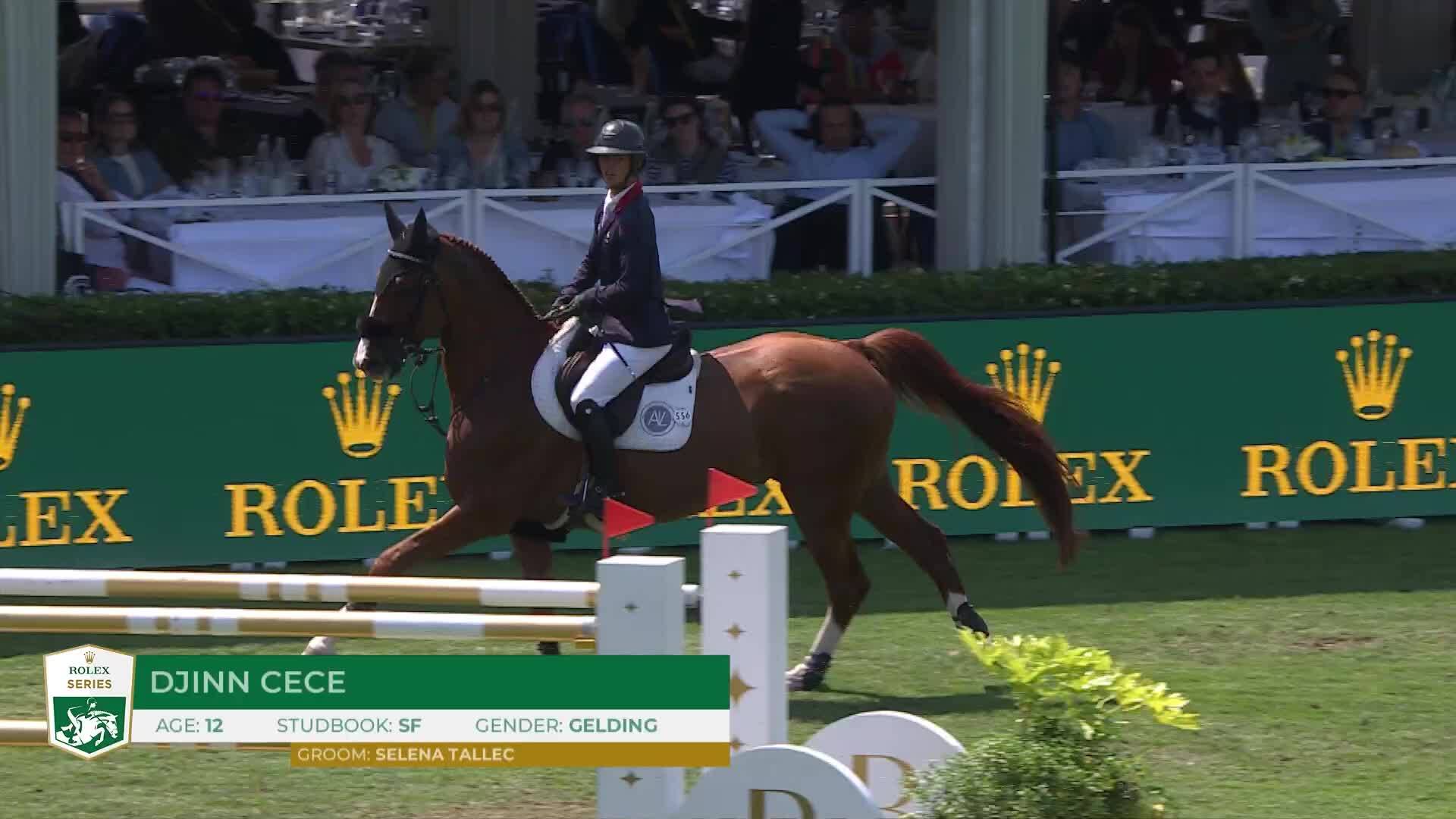 Arthur Le Vot with Djinn Cece - CSIO 5* La Baule 2025 - Round 1