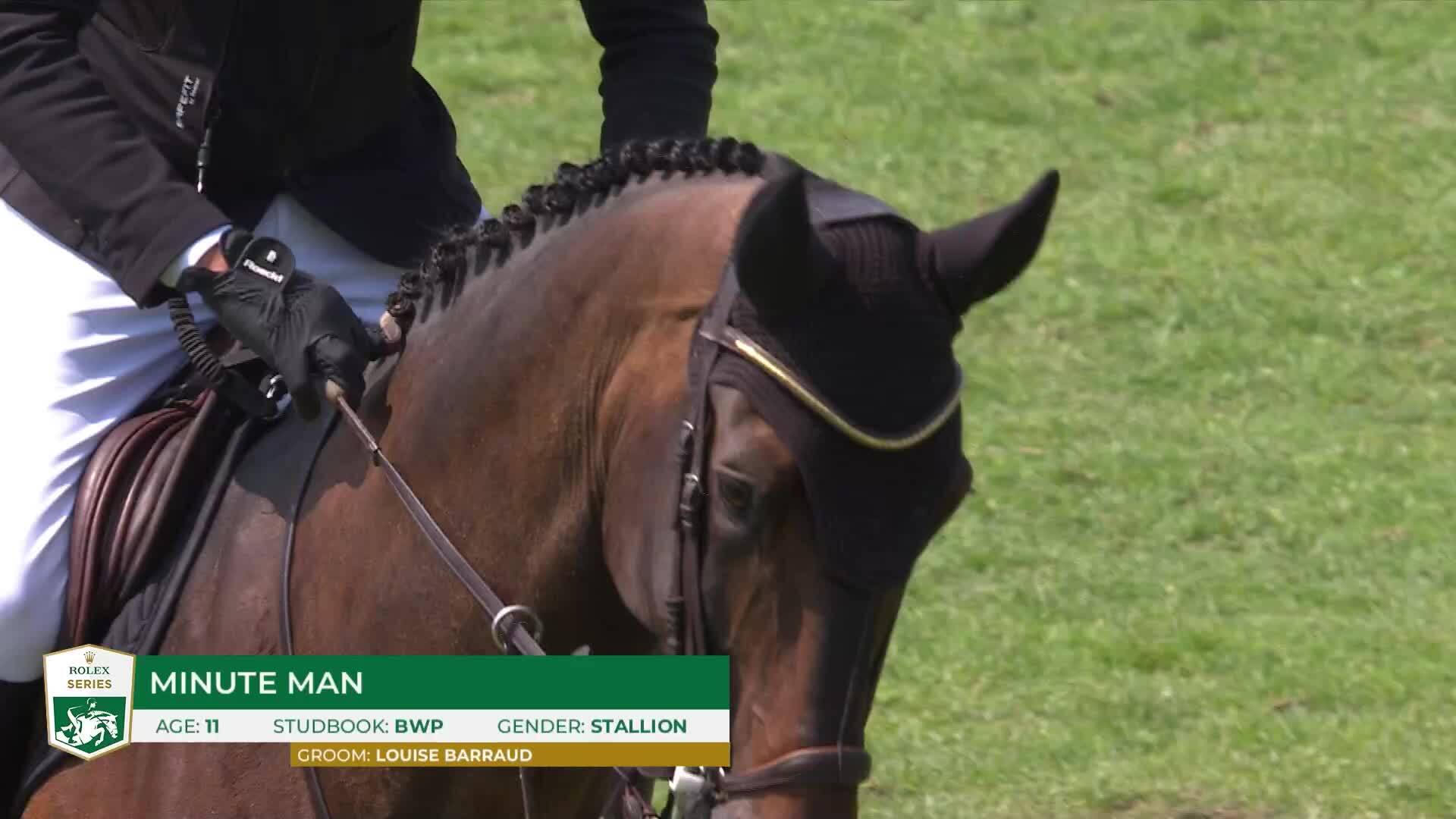 Henrik Von Eckermann with Minute Man - CSIO 5* La Baule 2025 - Jump-Off